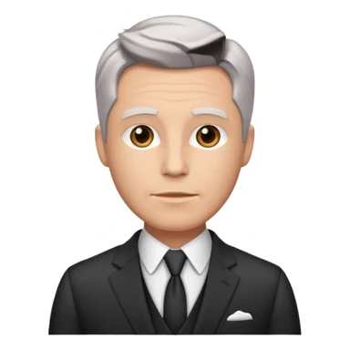 crea la imagen de william affton sticker