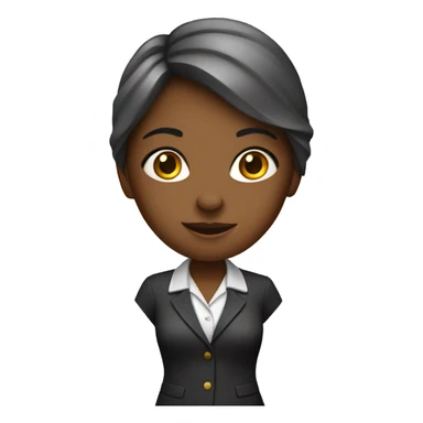 Finance girl sticker