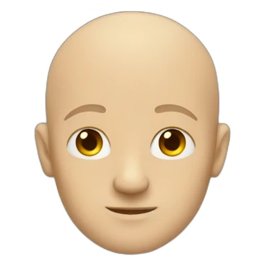 bald detective sticker