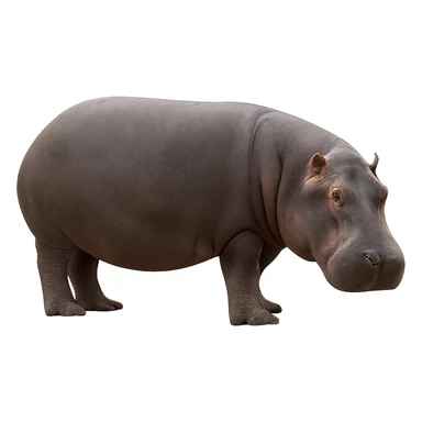 Hippo sticker