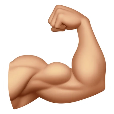 brazo fuerte sticker