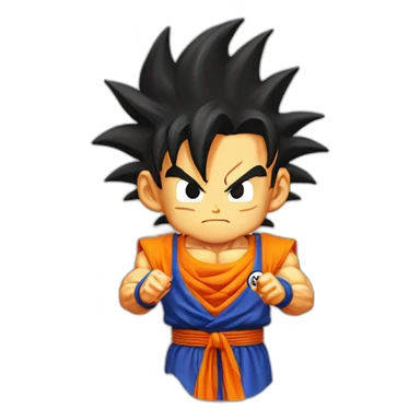 Dragon ball z Goku sticker