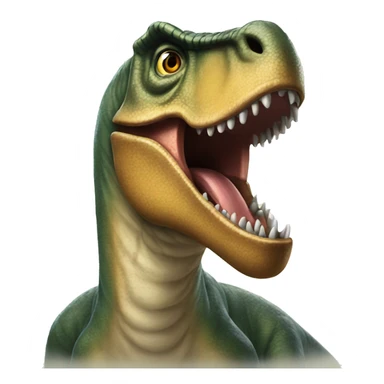 A giganotosaurus dino sticker
