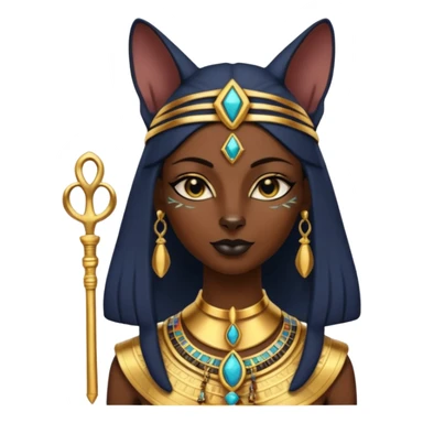 Bastet from Egyptian Gods sticker