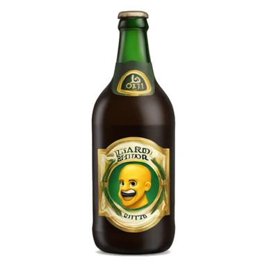 A botul e of luxardo bitter bianco sticker