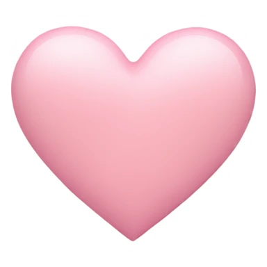 pastel pink heart sticker
