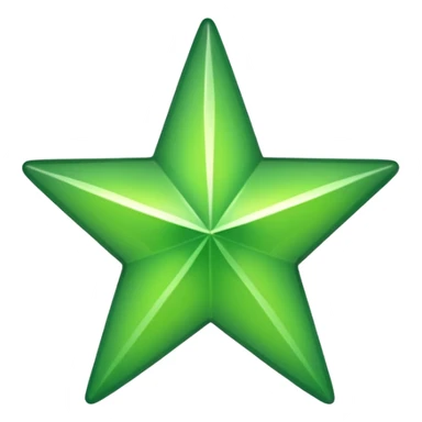create a trustpilot green colour star but it need to be a normal star for review sticker