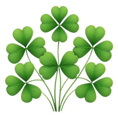 plant with small clover like leaves sticker