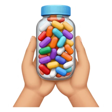 Handful of health sticker