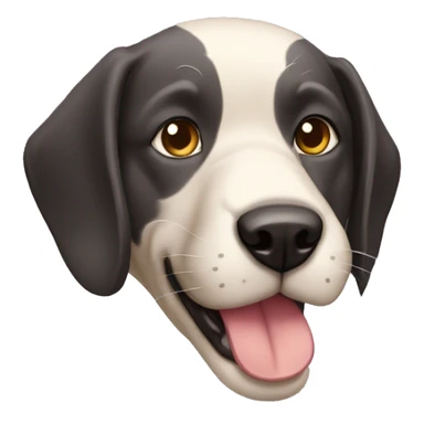 Perro con cabeza de gato sticker