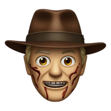 Freddy krueger sticker