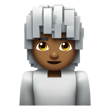 niño que juega al minecraft es morocho y cabezon sticker