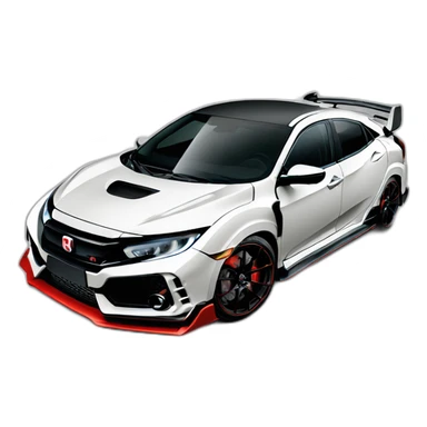 Honda-civic type r gen 8 sticker