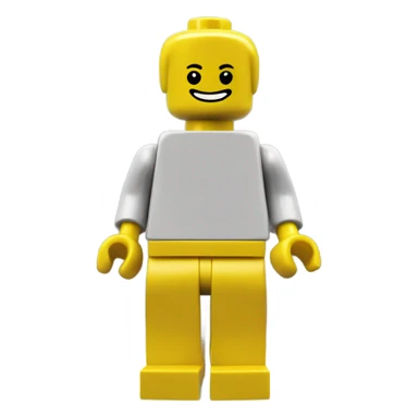 A LEGO mini fig sticker
