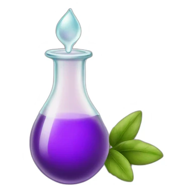 essential oils drop sticker