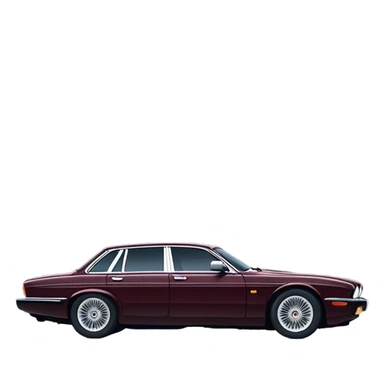 Jaguar xj40 slammed in the sky sticker
