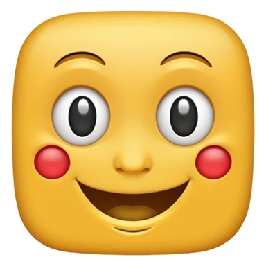 smiling face thank you sticker