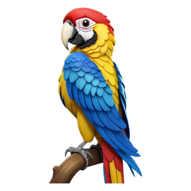 cinematic-macaw-realistic-full-body-standing-emoji,-vibrant-feathers-glowing-with-rich-reds,-blues,-and-yellows,-head-tilted-dramatically,-curved-black-beak-gleaming,-piercing-dark-eyes-exuding-confidence,-simplified-yet-realistic-focused-features,-highly-detailed,-glowing-with-an-almost-sarcastic-glow

 sticker
