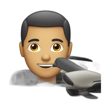 Someone in a bmw car sticker