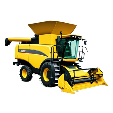 combine harvester dc70 sticker