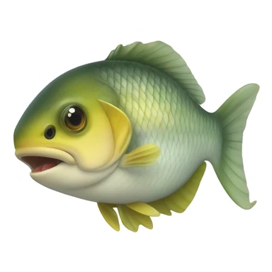 Poisson en mose O_O sticker