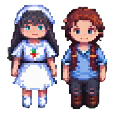 love girl and boy sticker