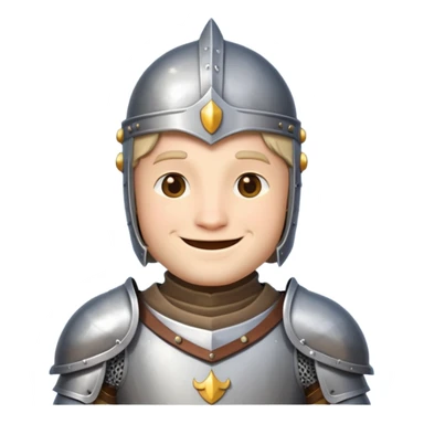 CLash-of-clans-aesthetic-friendly-knight-portrait-emoji-with-a-noble-armored sticker