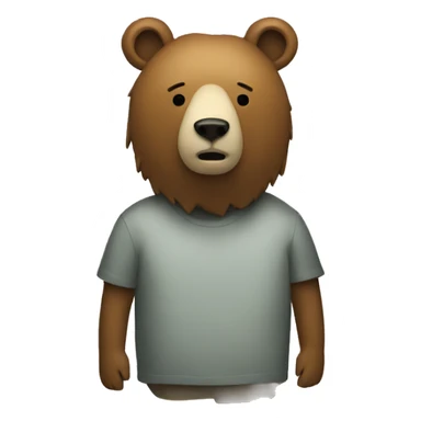 radiohead bear sticker