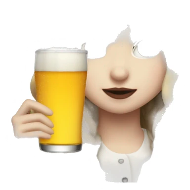 Sabrina carpenter drinking a corona  sticker