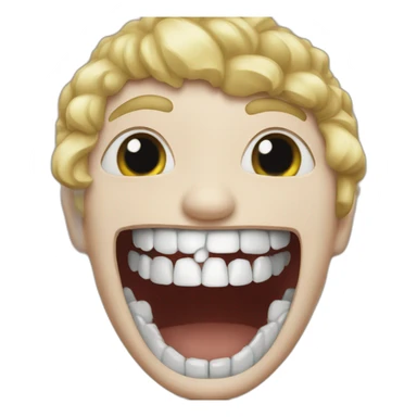 hundre-teeth-teeth-teeth-we-are-them sticker