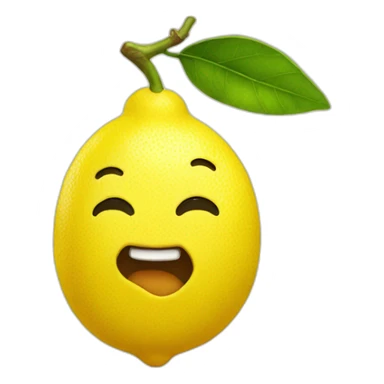 lemon that sing sticker