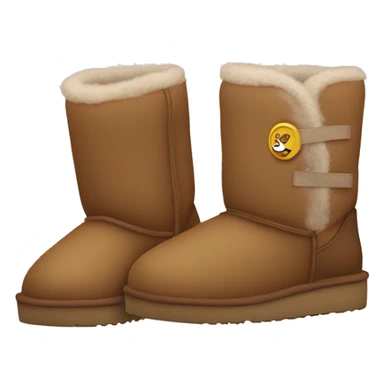 A pair of uggs sticker