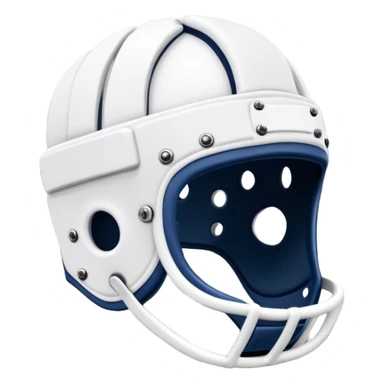 Cinematic Realistic image of rugby headgear with detailed padding and rugged design elements, set against a blurred stadium background with bold, high-contrast lighting that highlights its protective design sticker