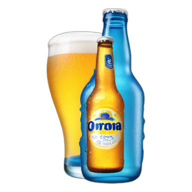 CORONA BEER sticker