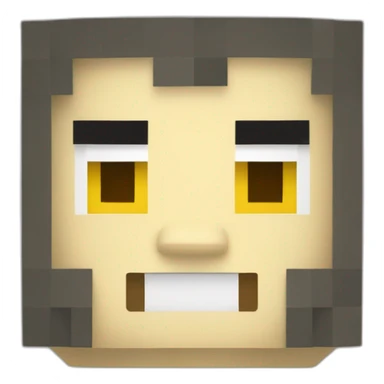 Pixelmon Minecraft NikitavOO Head Skin sticker