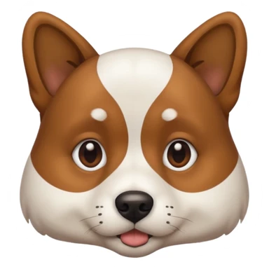 A dog side eying you sticker