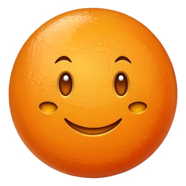 fais moi un bonbon orange sticker