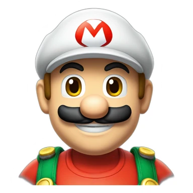Mario bros from Mario kart sticker