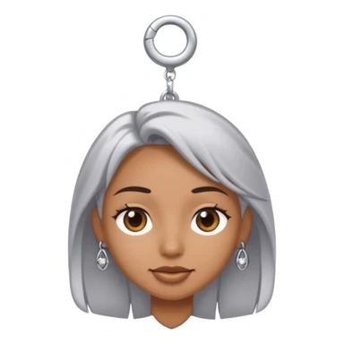 Navel piercing sticker