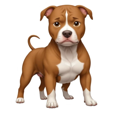 Un pitbull sticker
