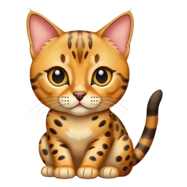 Bengal cat sticker