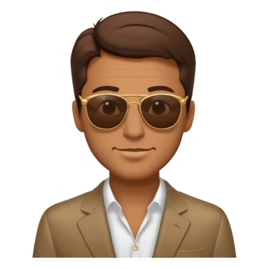 monopoly rich man with sunglasses sticker