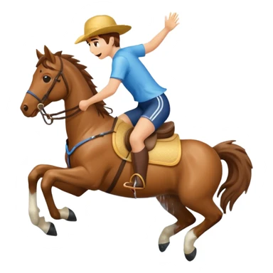 Riding a faster down a waterfall sticker