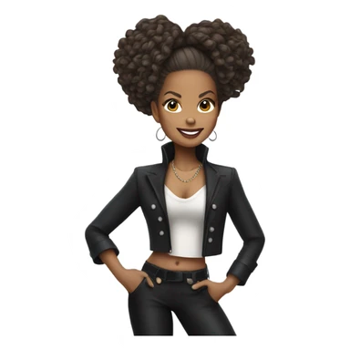 janet jackson emoji sticker