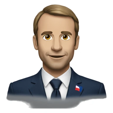 Macron Haïti  sticker