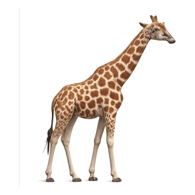 Giraffe sticker