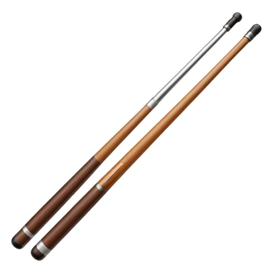 cue stick long sticker