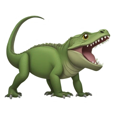 komodo dragon sticker