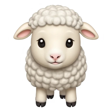 baby sheep sticker