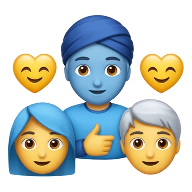 Kare mavi tik ınstagram'daki gibi böyle bir tek sticker